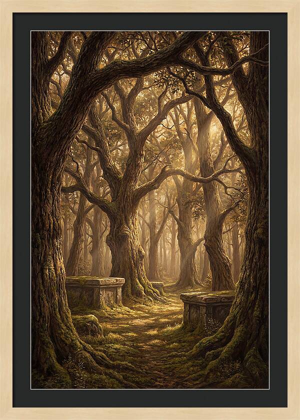 Sacred Grove Of Ancient Trees