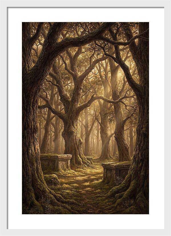Sacred Grove Of Ancient Trees