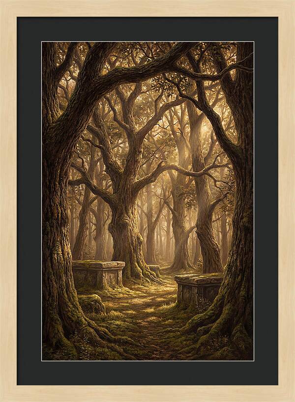 Sacred Grove Of Ancient Trees