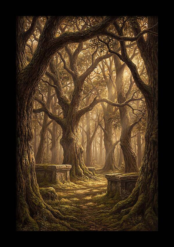 Sacred Grove Of Ancient Trees