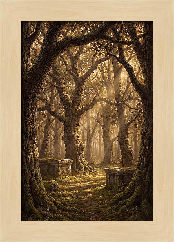Sacred Grove Of Ancient Trees