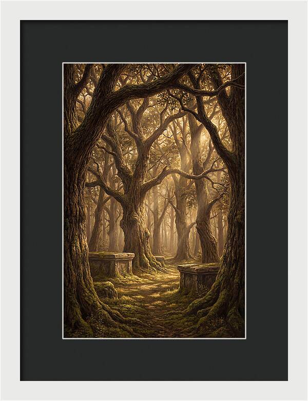 Sacred Grove Of Ancient Trees