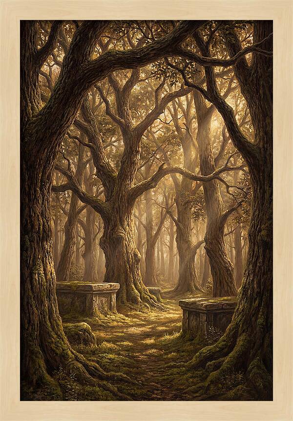 Sacred Grove Of Ancient Trees