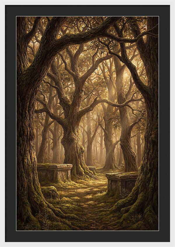 Sacred Grove Of Ancient Trees
