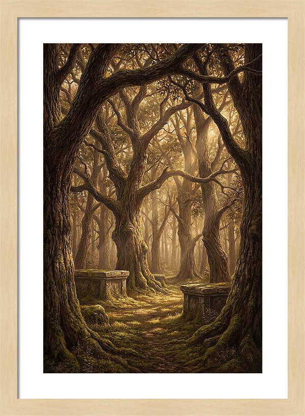 Sacred Grove Of Ancient Trees