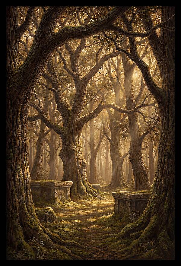 Sacred Grove Of Ancient Trees