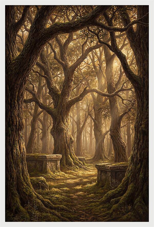 Sacred Grove Of Ancient Trees