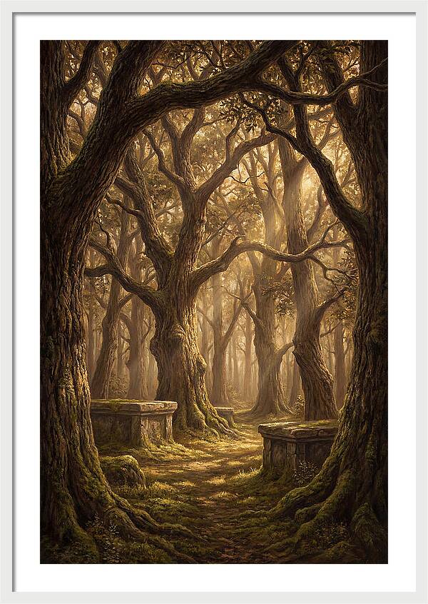 Sacred Grove Of Ancient Trees