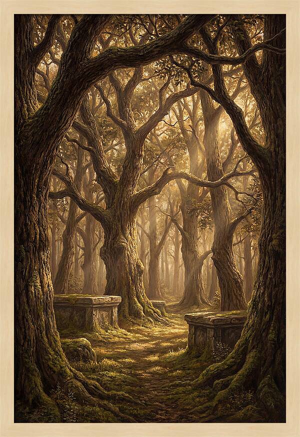 Sacred Grove Of Ancient Trees