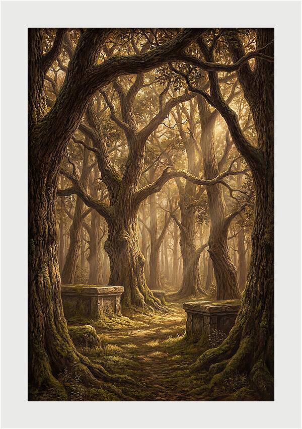 Sacred Grove Of Ancient Trees