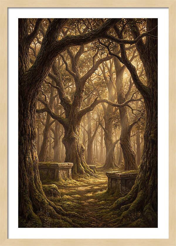 Sacred Grove Of Ancient Trees