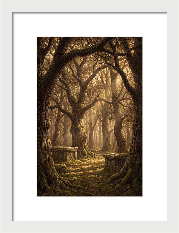 Sacred Grove Of Ancient Trees