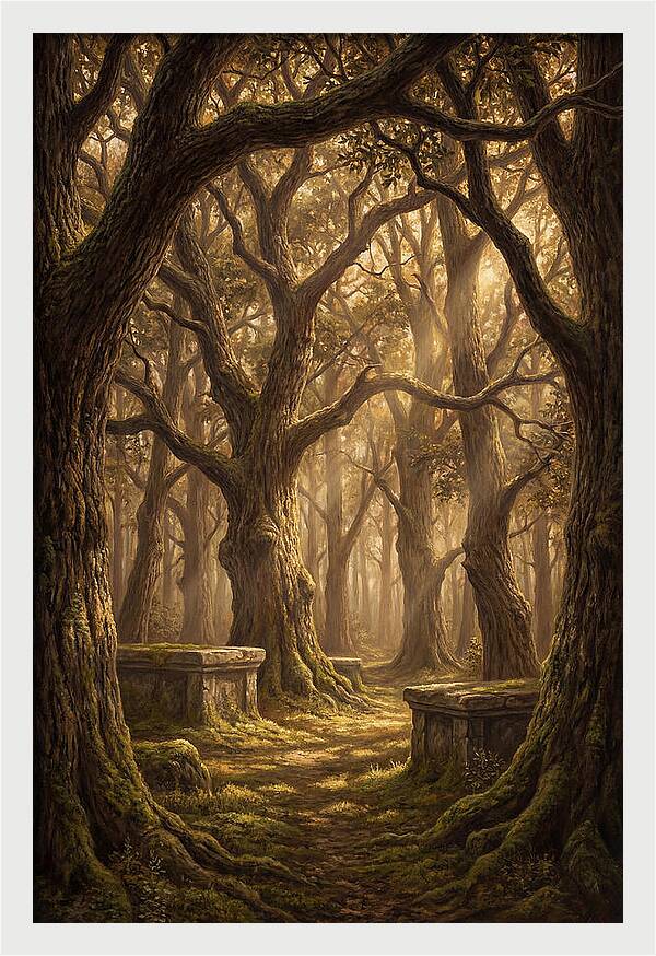 Sacred Grove Of Ancient Trees