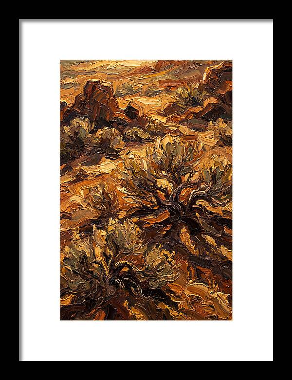 Sage Brush Desert Serenity