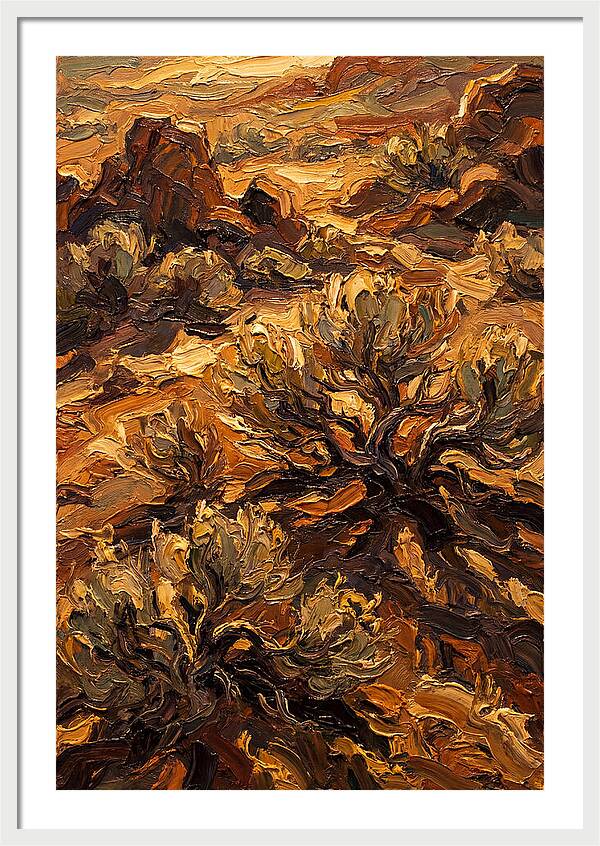 Sage Brush Desert Serenity