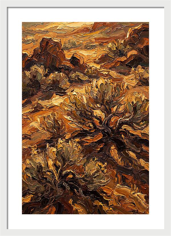Sage Brush Desert Serenity