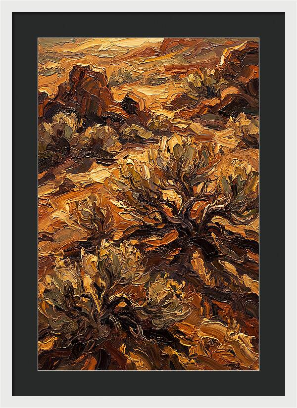 Sage Brush Desert Serenity
