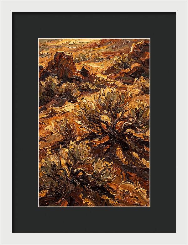 Sage Brush Desert Serenity