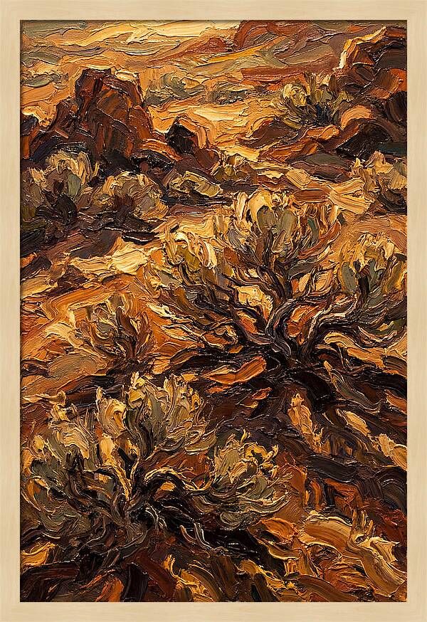 Sage Brush Desert Serenity