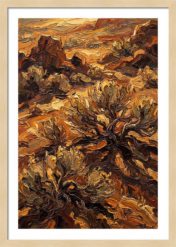 Sage Brush Desert Serenity