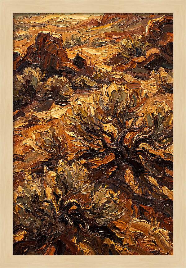 Sage Brush Desert Serenity