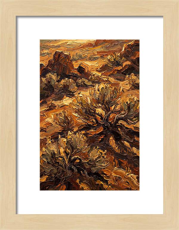 Sage Brush Desert Serenity