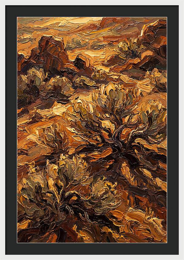 Sage Brush Desert Serenity