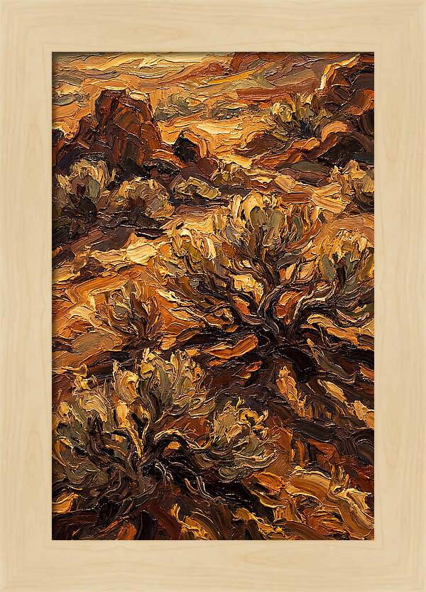 Sage Brush Desert Serenity