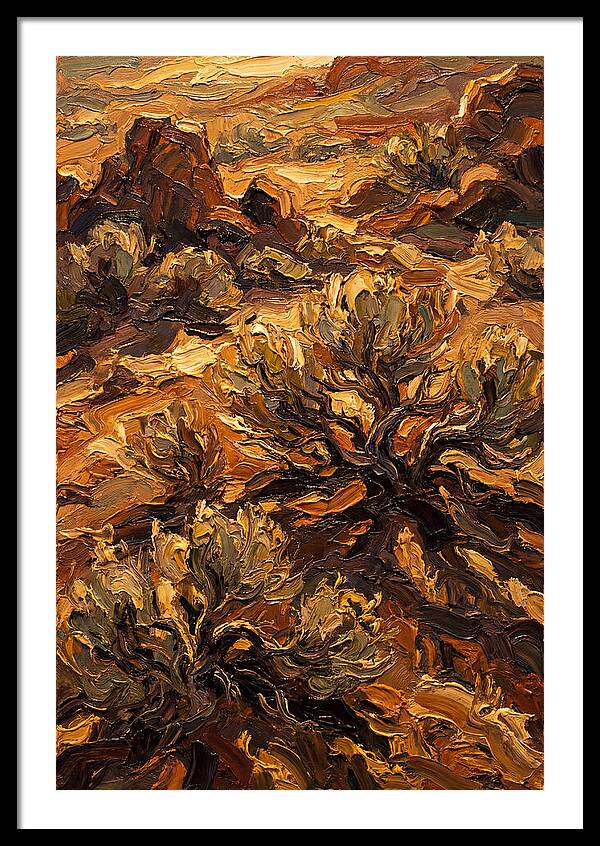 Sage Brush Desert Serenity