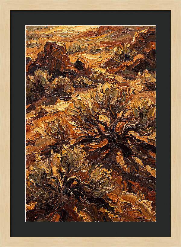 Sage Brush Desert Serenity