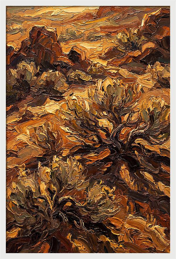 Sage Brush Desert Serenity