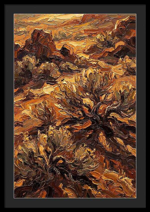 Sage Brush Desert Serenity