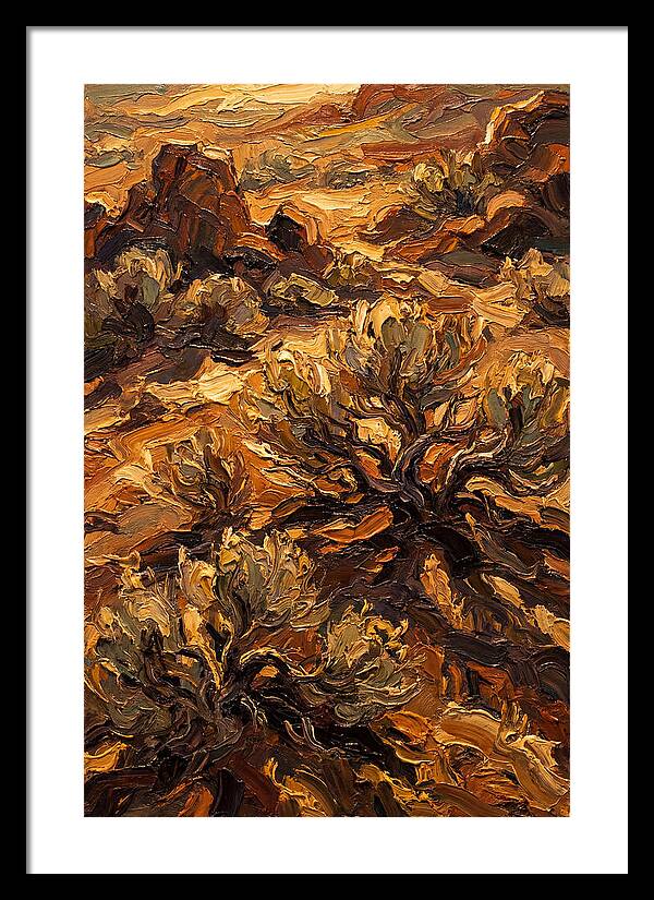 Sage Brush Desert Serenity
