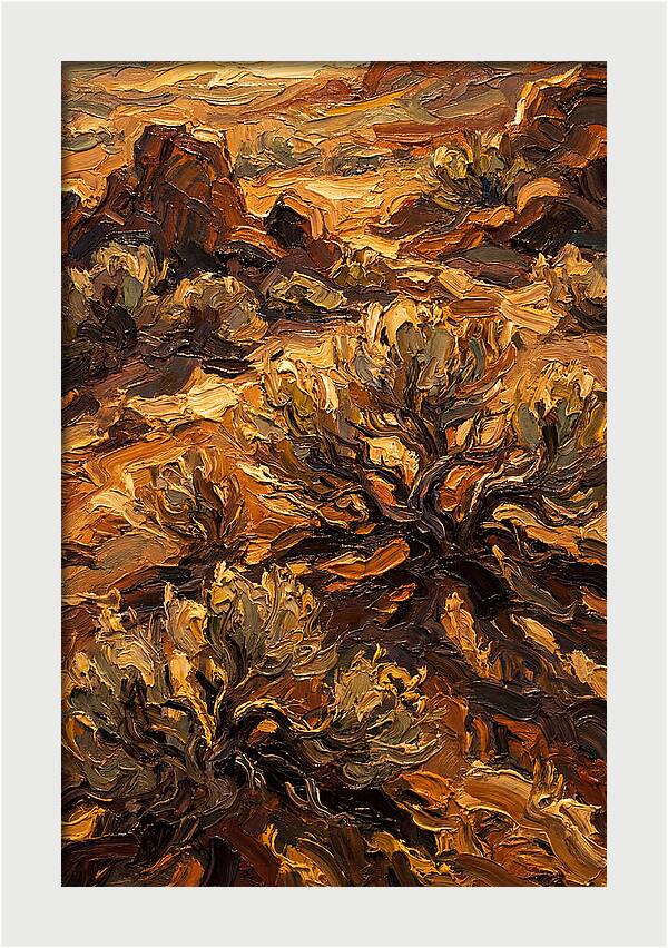Sage Brush Desert Serenity