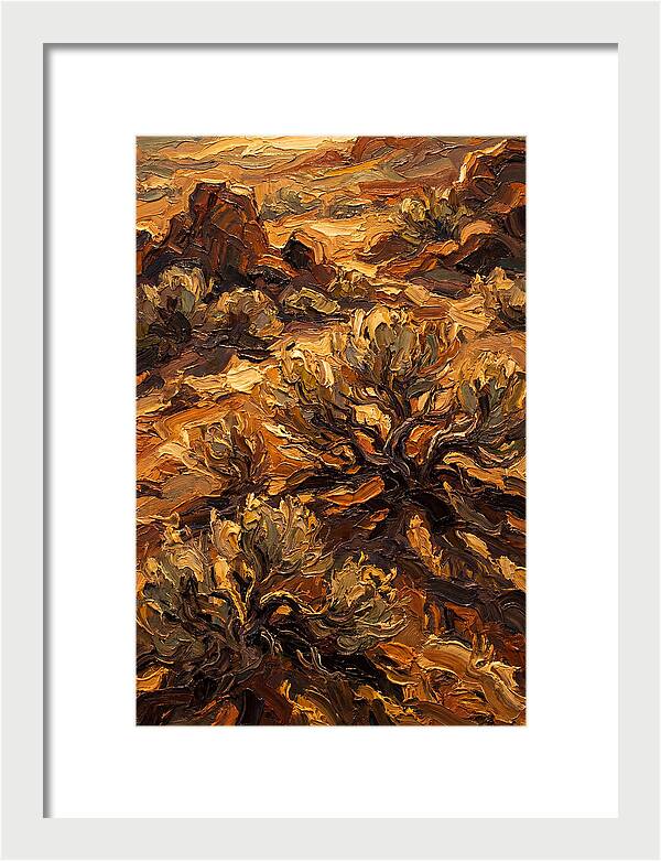 Sage Brush Desert Serenity