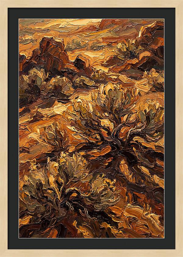 Sage Brush Desert Serenity