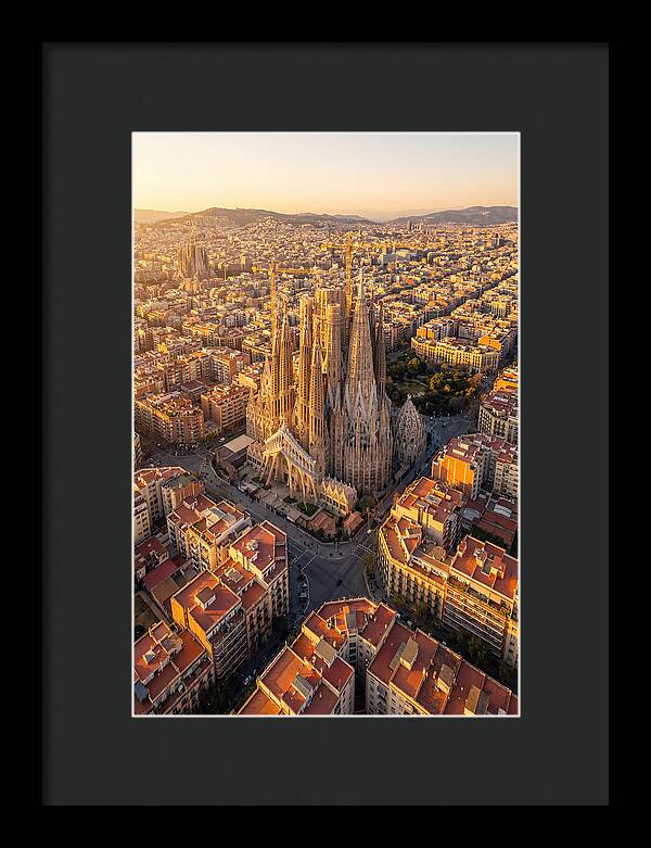 Sagrada Familia At Sunset