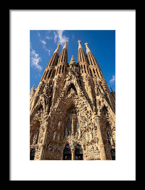 Sagrada Familia From Below