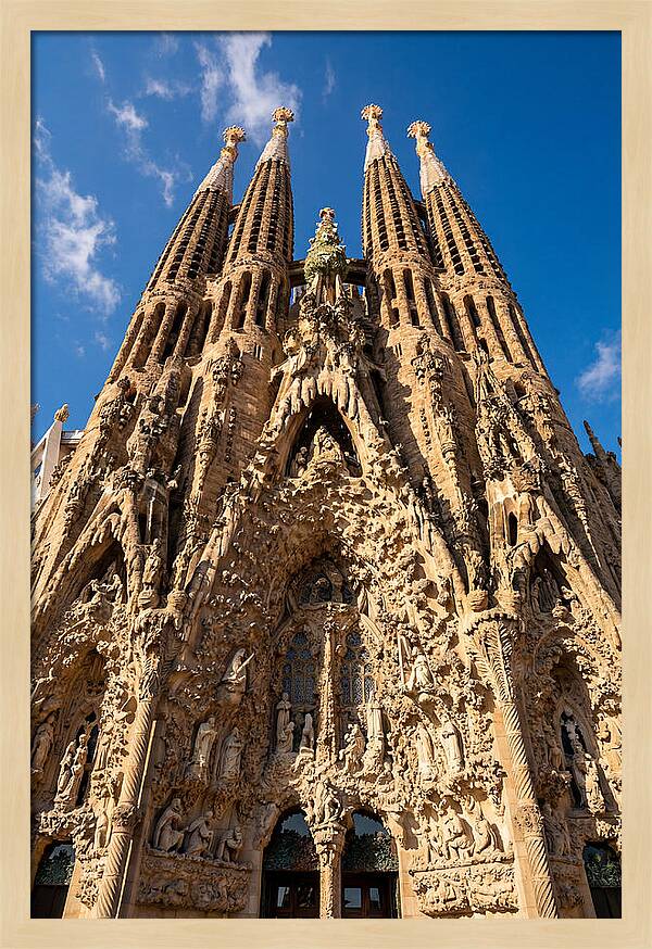 Sagrada Familia From Below