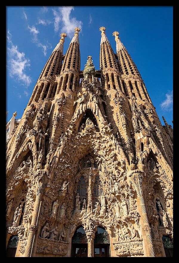 Sagrada Familia From Below