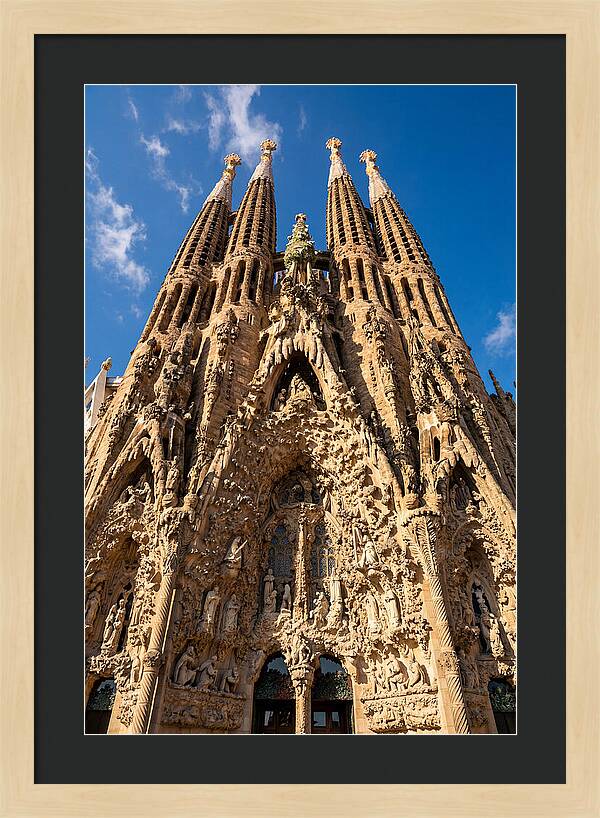 Sagrada Familia From Below