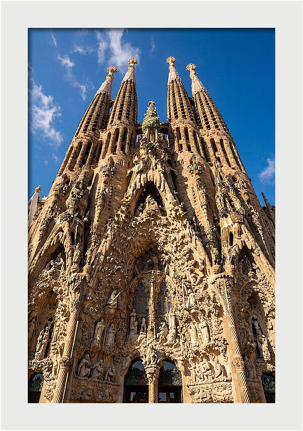 Sagrada Familia From Below