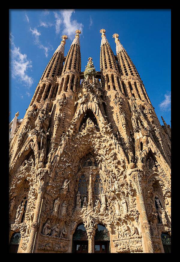 Sagrada Familia From Below