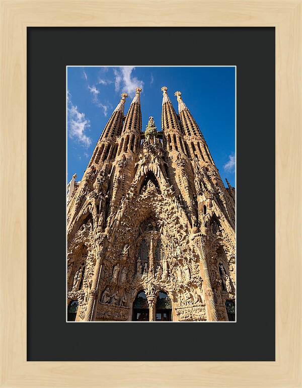 Sagrada Familia From Below