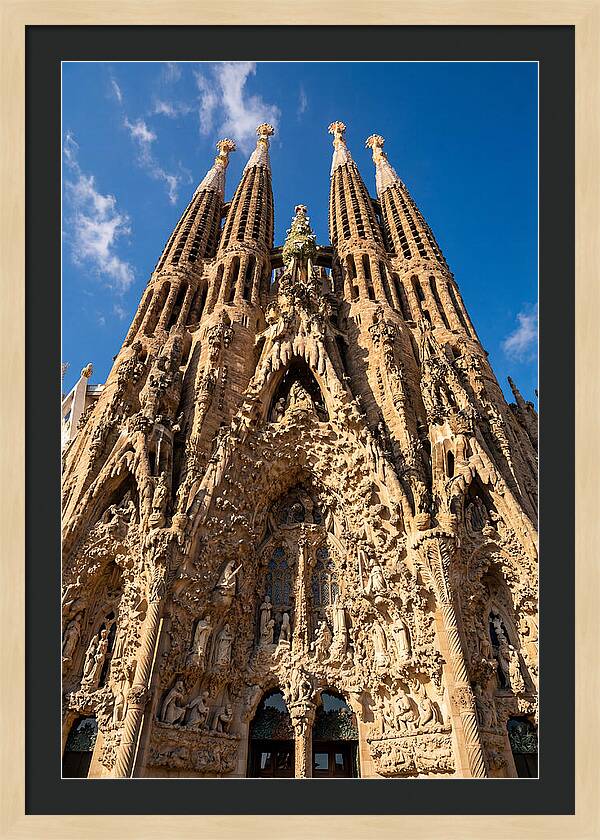 Sagrada Familia From Below