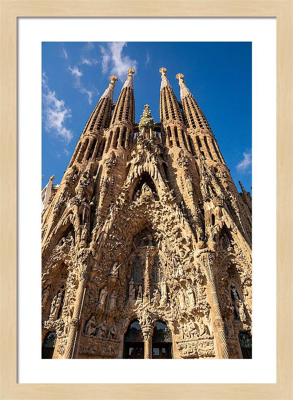Sagrada Familia From Below