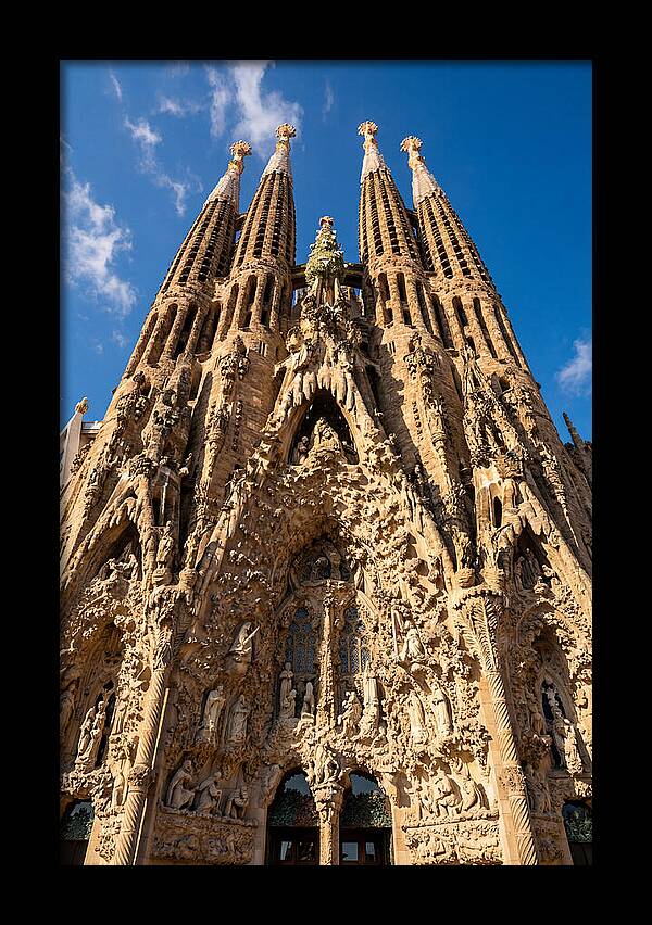 Sagrada Familia From Below
