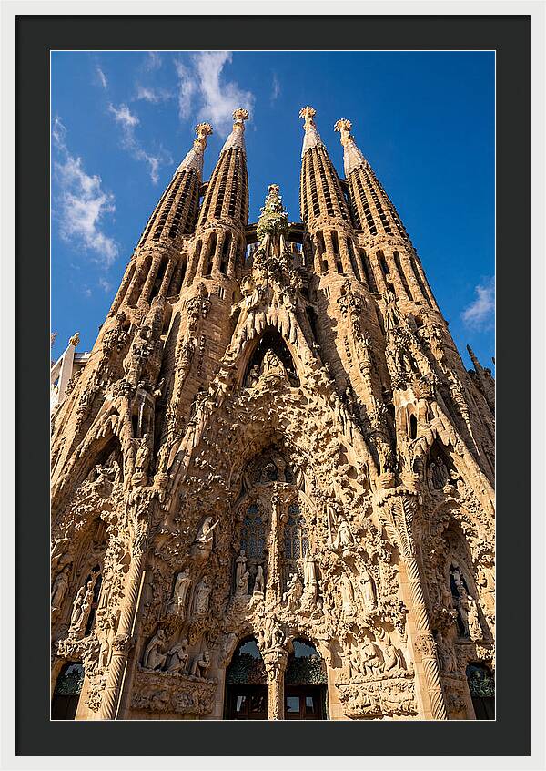 Sagrada Familia From Below