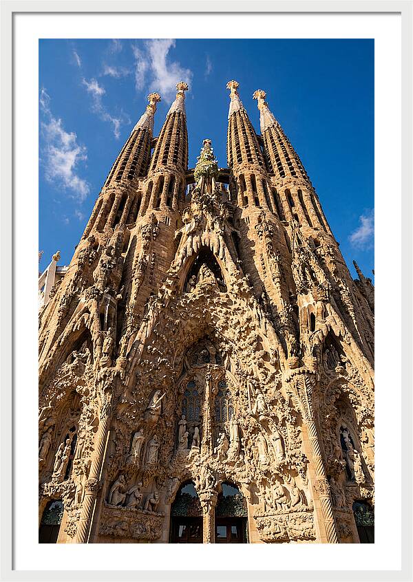 Sagrada Familia From Below