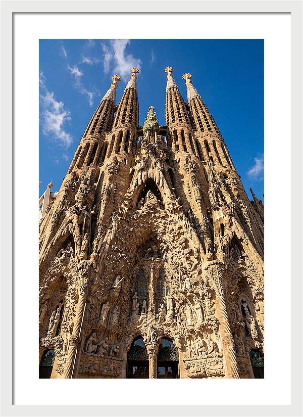 Sagrada Familia From Below